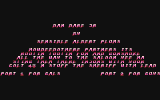 C64 GameBase Dan_Dare_Jr._[Preview] (Preview) 1993